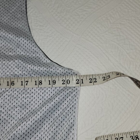 601. A4 Sports Tank Top White and Black Sz S - Picture 7 of 10